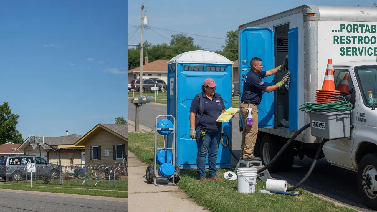 Portable Toilet Rental in Winfield, MO near me